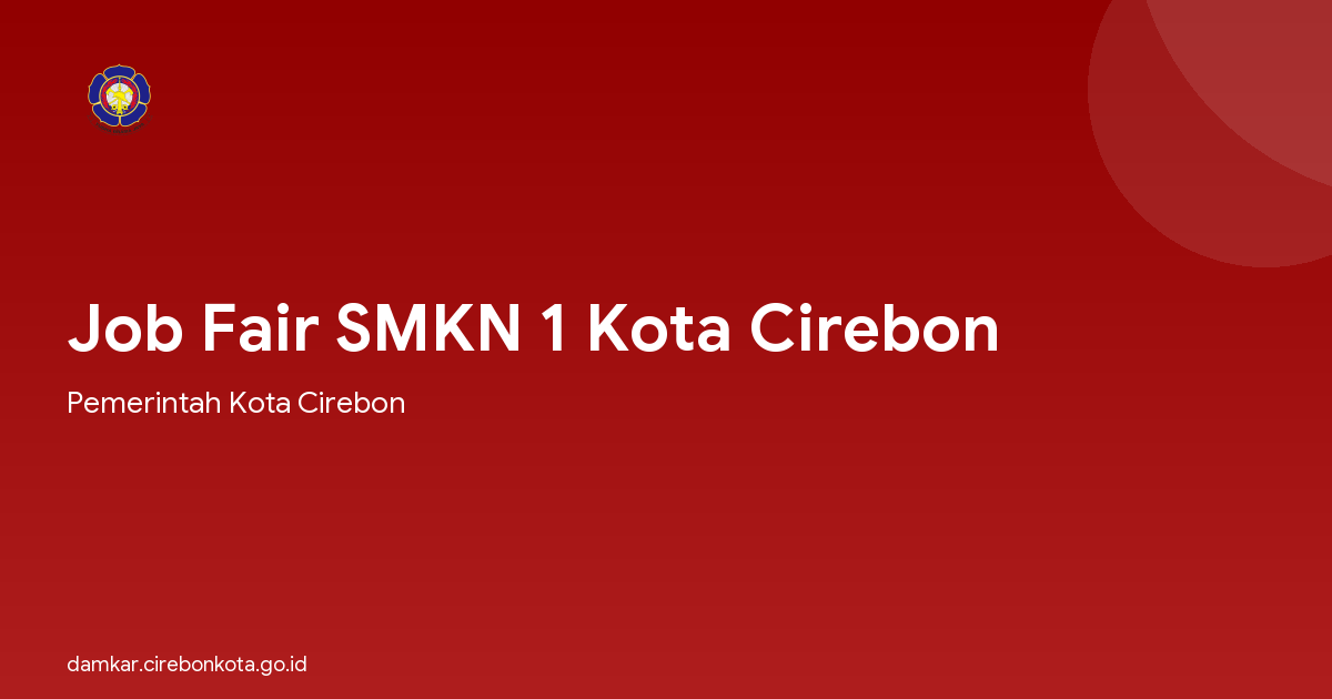 Job Fair SMKN 1 Kota Cirebon