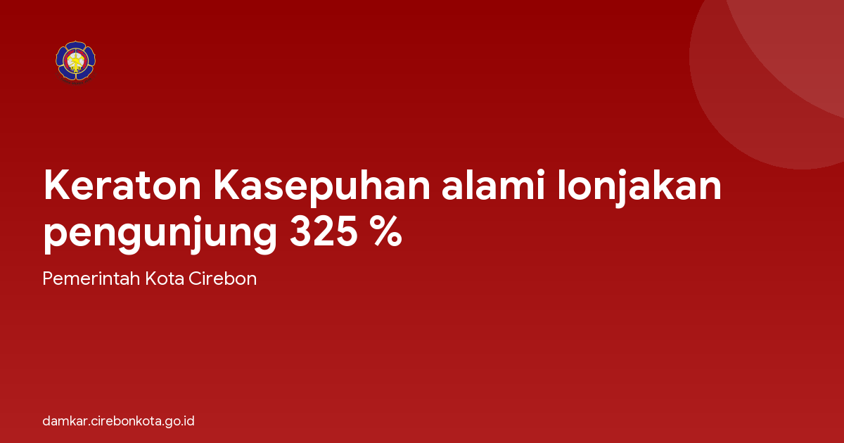 Keraton Kasepuhan alami lonjakan pengunjung 325 %