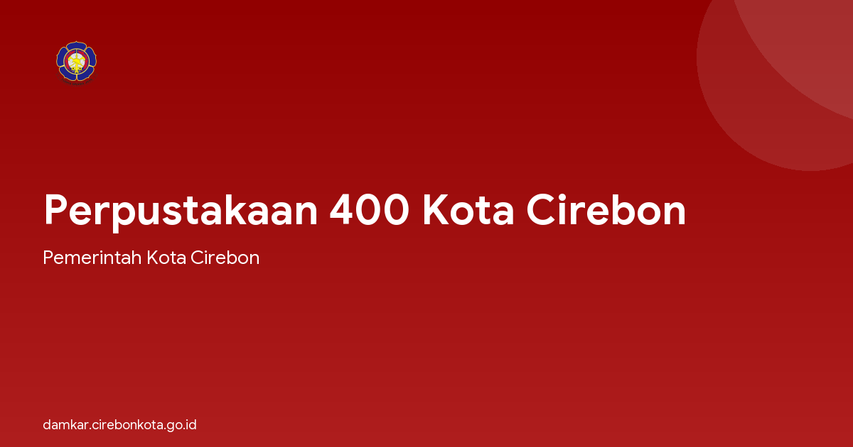 Perpustakaan 400 Kota Cirebon