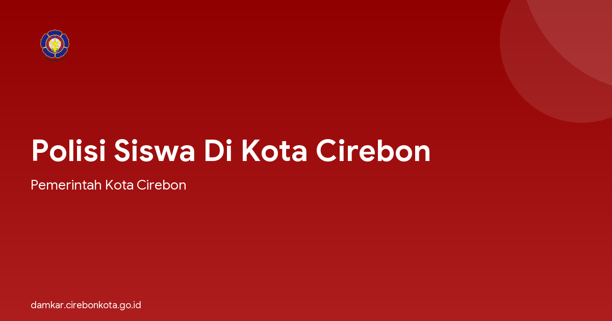 Polisi Siswa Di Kota Cirebon