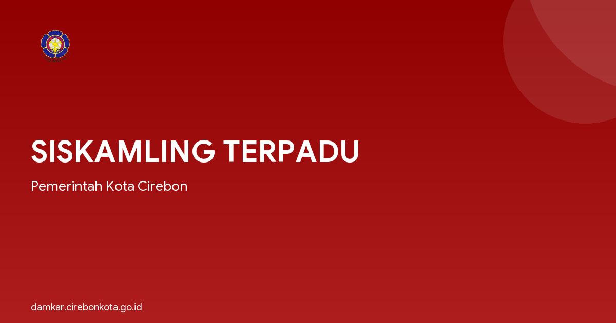 SISKAMLING TERPADU