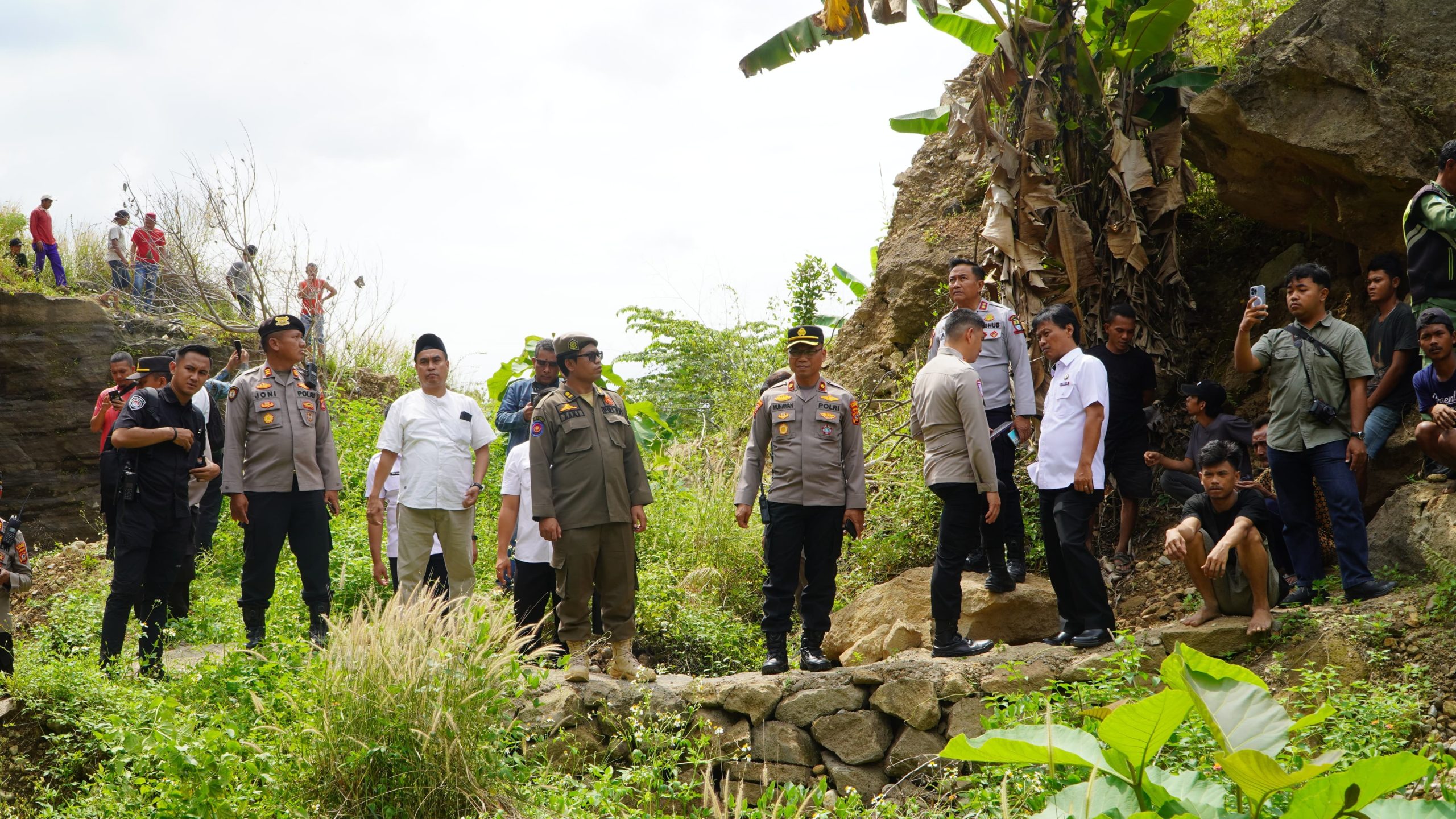 Wali Kota Tinjau Lokasi Longsor di Tambang Galian C Argasunya