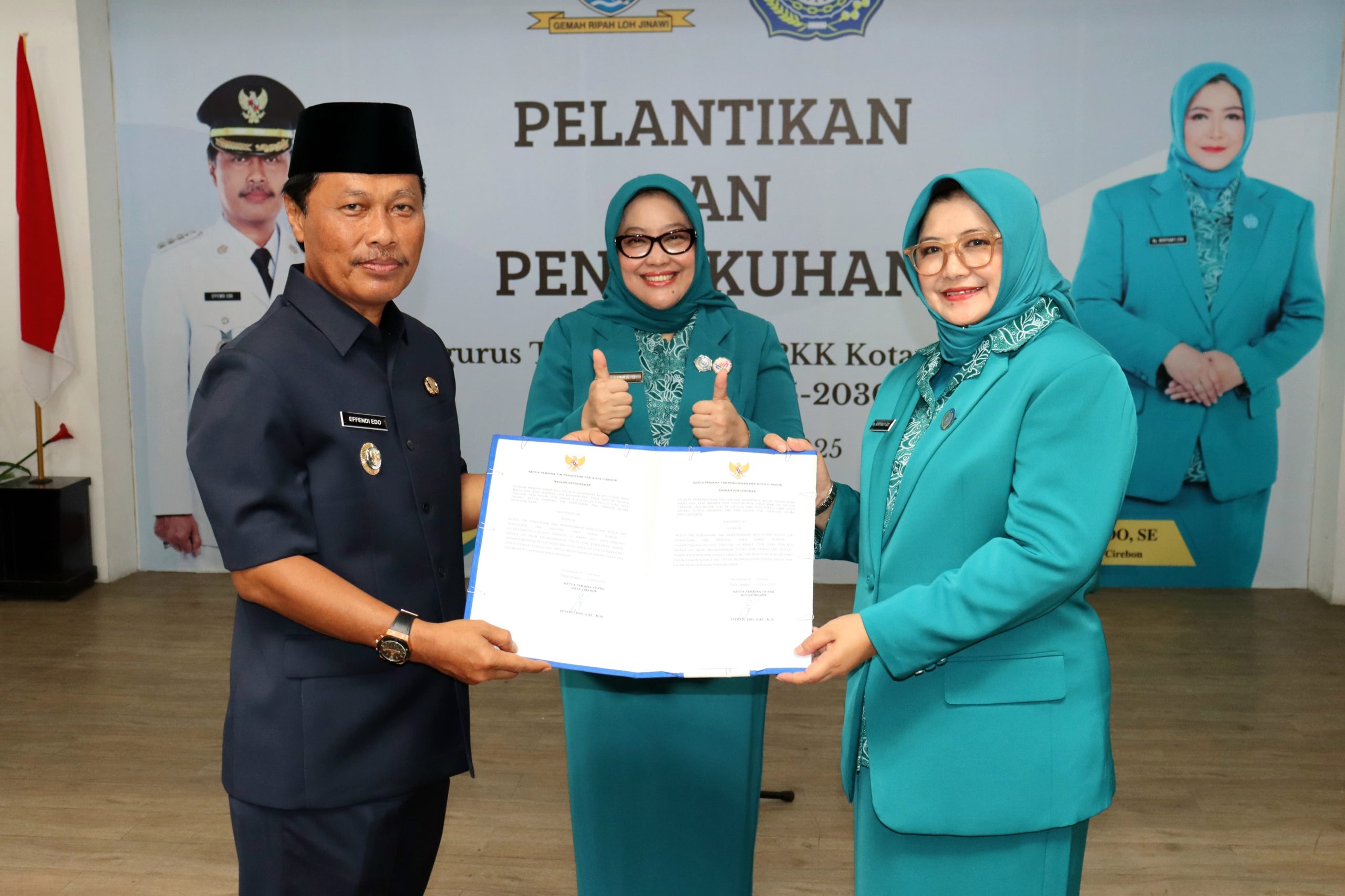 Pengurus TP PKK Periode 2025-2030 Dikukuhkan, Fokus Perkuat Ketahanan Keluarga dan Pemberdayaan Perempuan