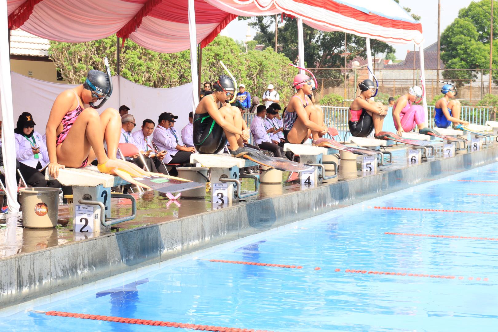 Kota Cirebon Tuan Rumah Kejurnas Finswimming 2025, 600 Atlet Berlaga Perebutkan Piala Wali Kota dan Danlanal