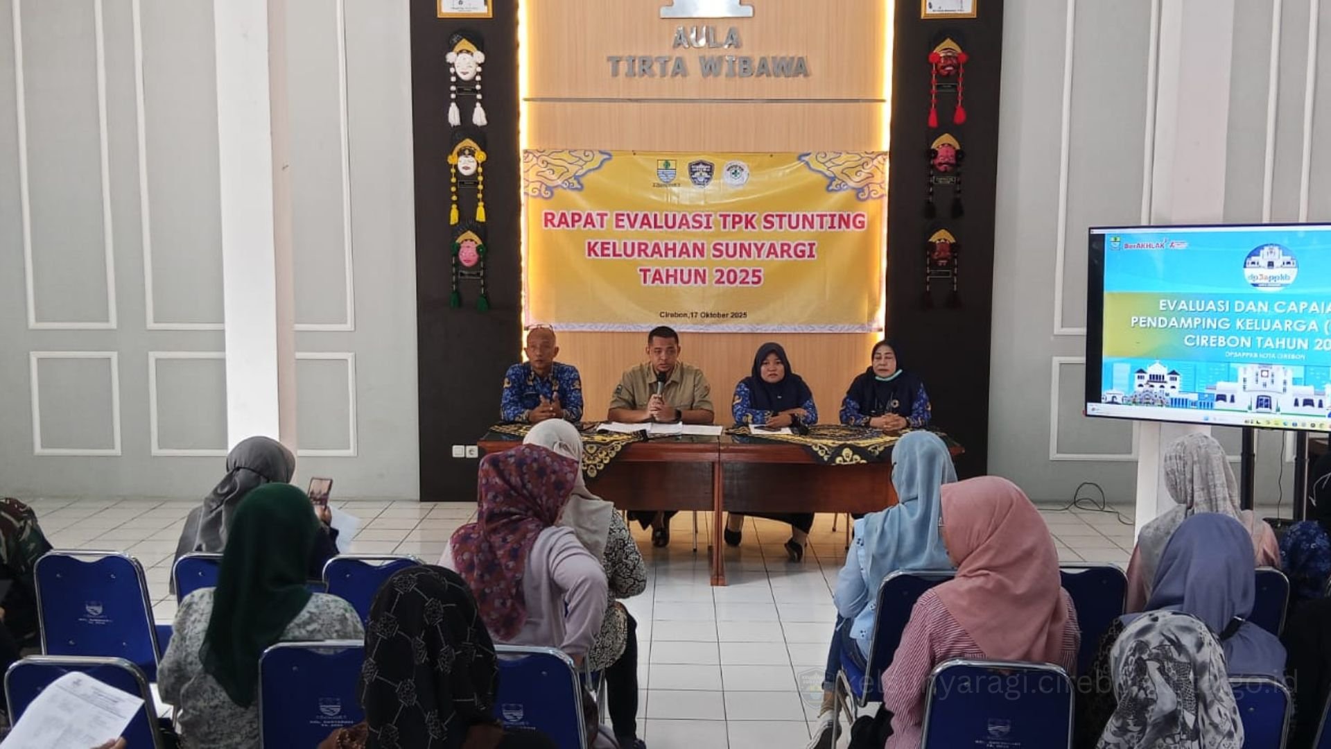 Rapat Evaluasi TPK Stunting